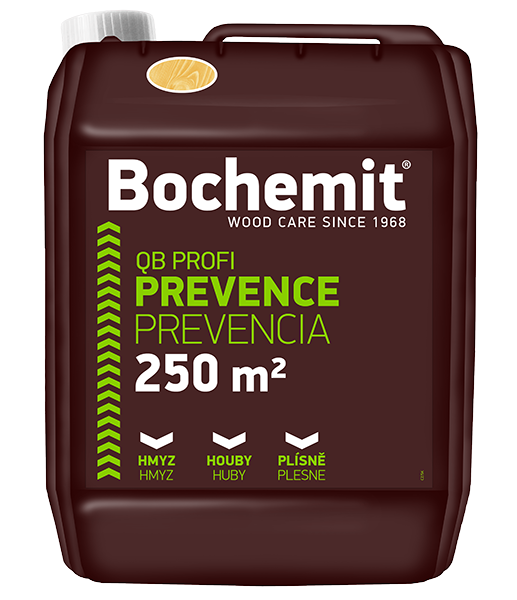 Антисептик для захисту будівельної деревини Bochemit QB Profi, 5 кг, зелений 56267 фото