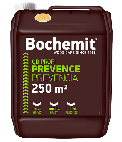 Антисептик для защиты строительной древесины Bochemit QB Profi, 5 кг, коричневый 56267 фото